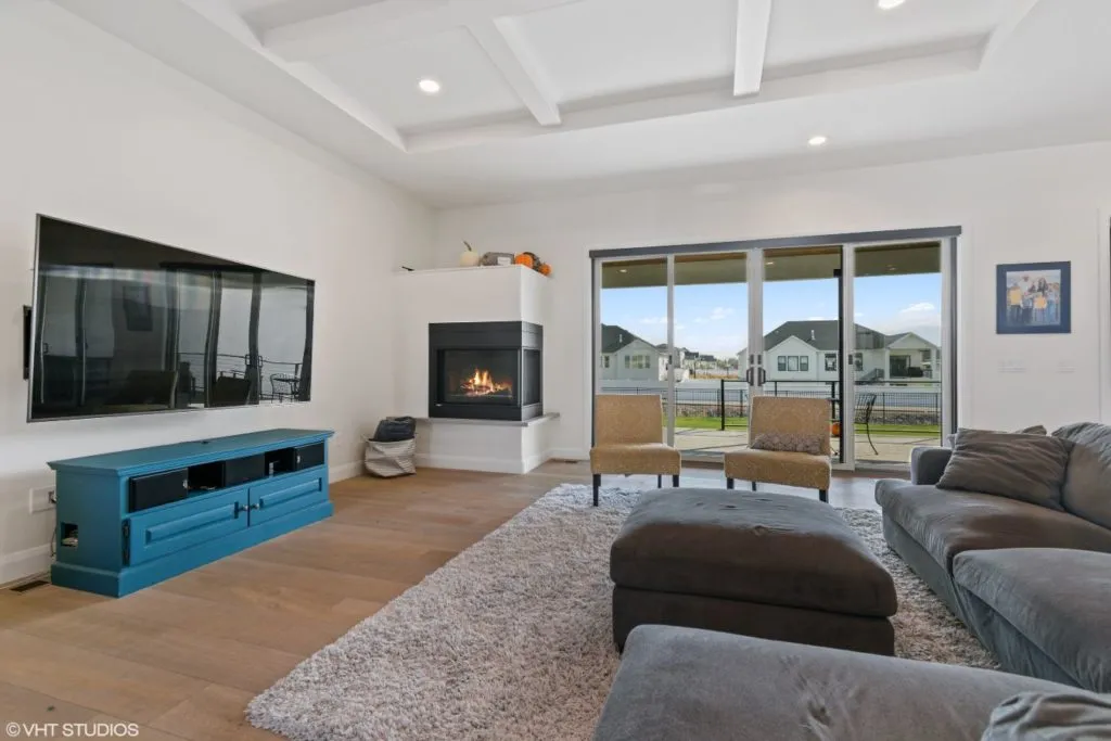 Modern home addition with seamless integration and contemporary design